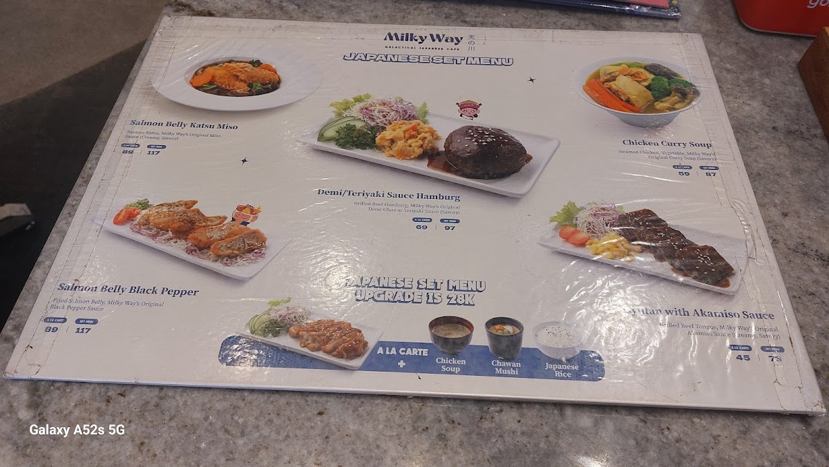 Milky Way Cafe By The Sea PIK Photo Menu 3
