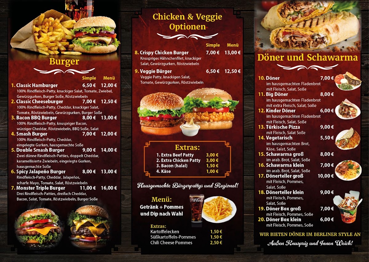 Alibaba Grill Perleberg Photo Menu 2