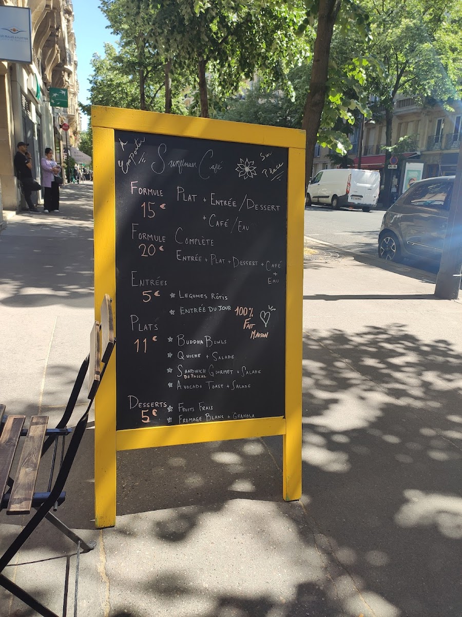 Sunflower Café Photo Menu 8
