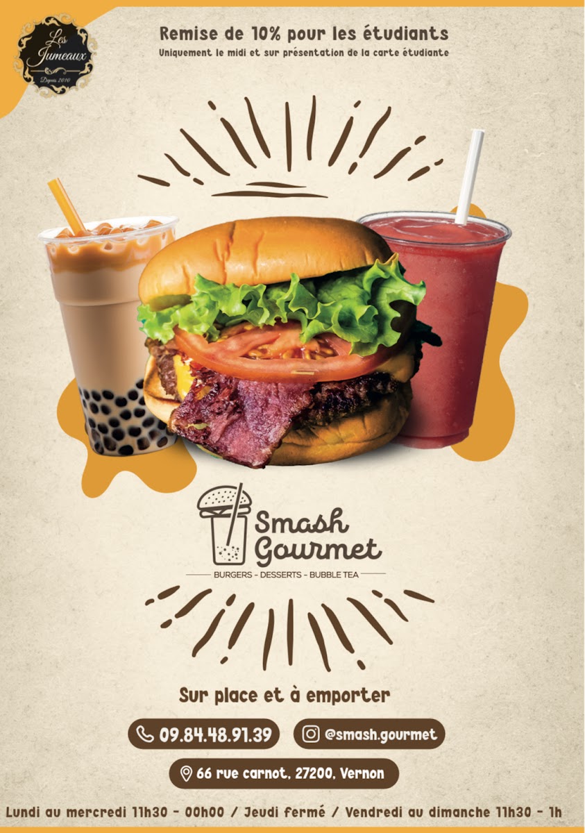 Smash Gourmet Photo Menu 3