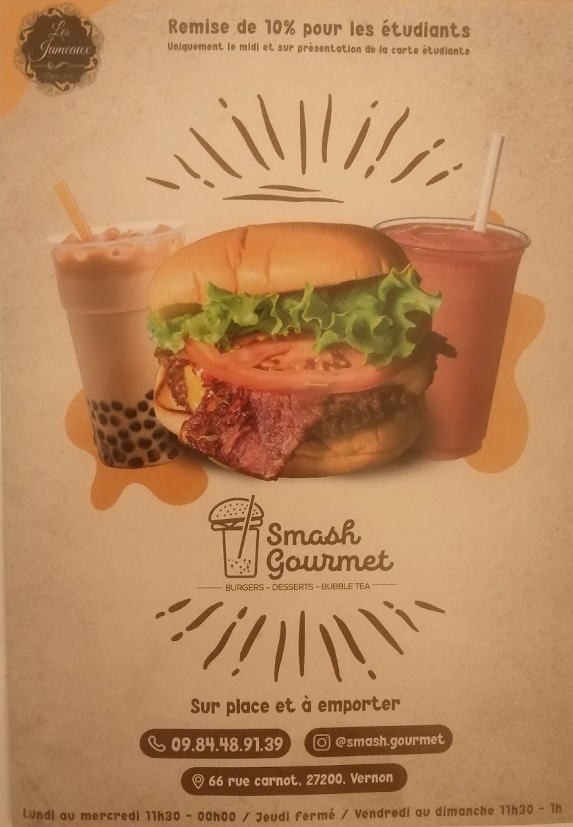 Smash Gourmet Photo Menu 8