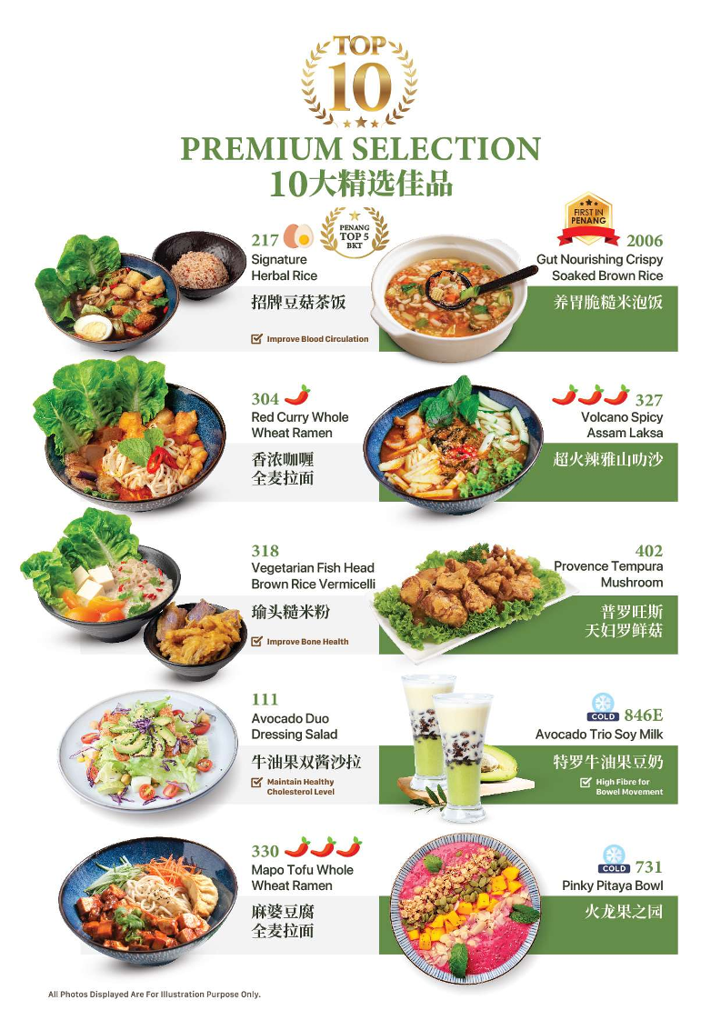 Idealite 品味舒食@ Moulmein Photo Menu 1