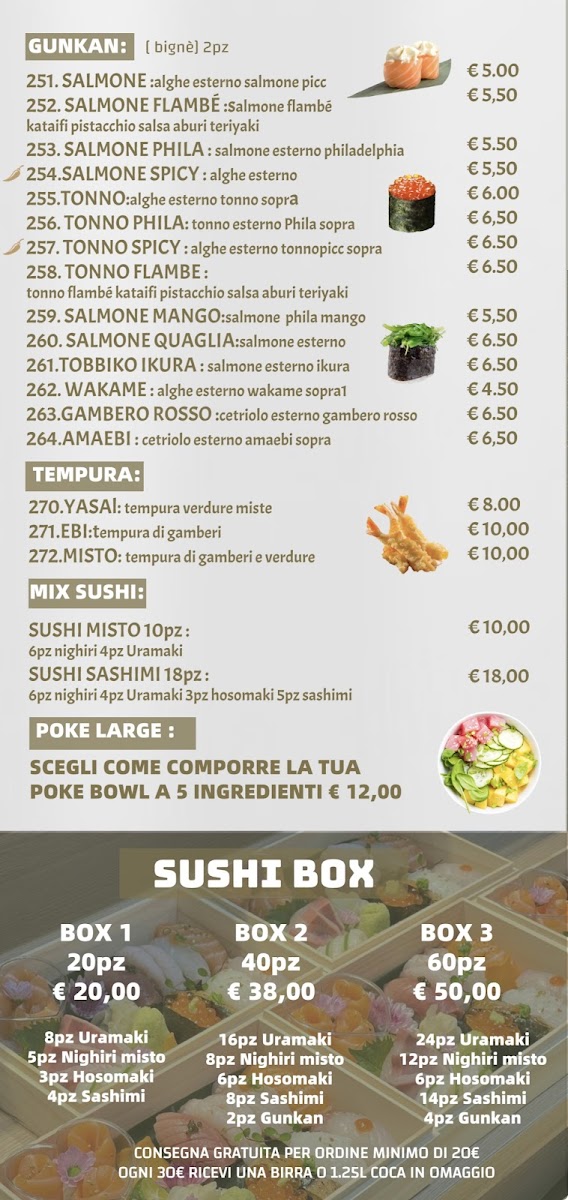 RISTORANTE KAYAMA SUSHI ASIAN FUSION Photo Menu 9