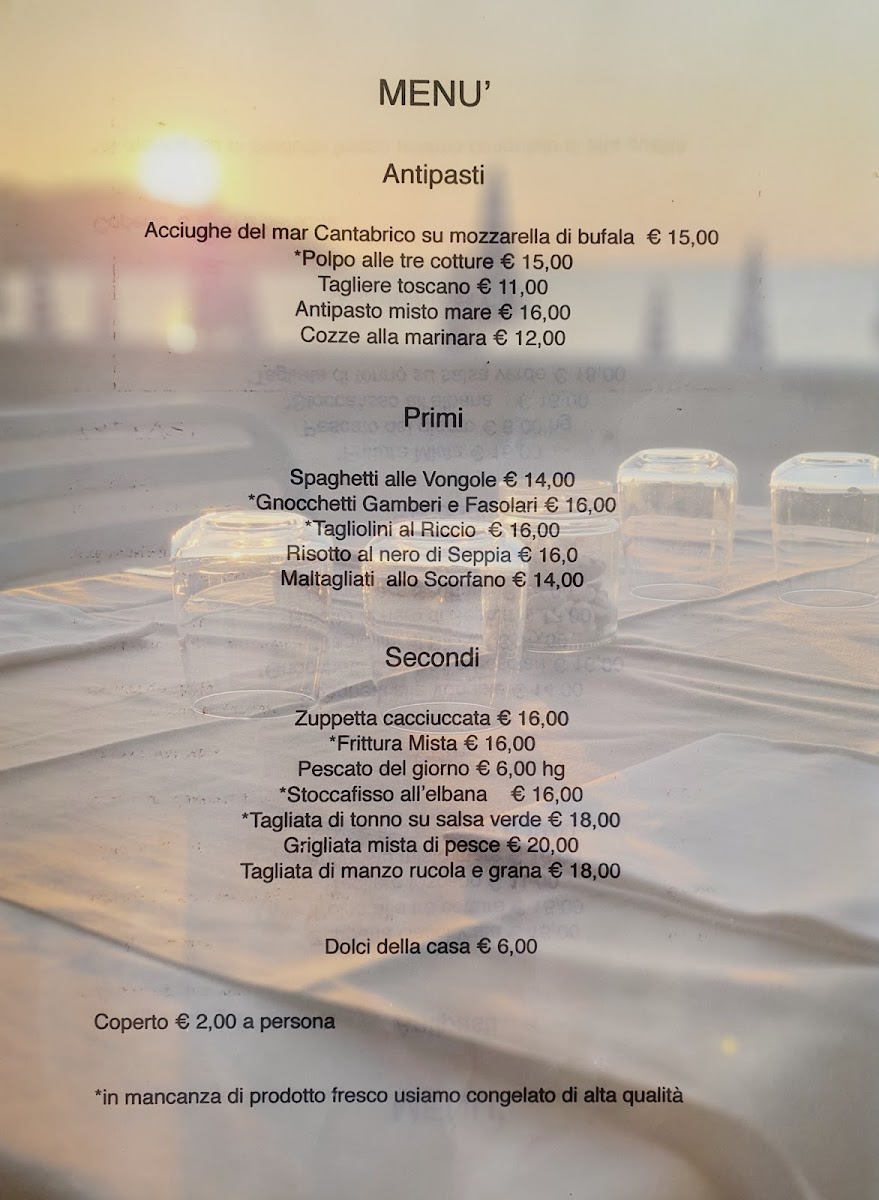 Ristorante Pizzeria Le Sirene Photo Menu 3
