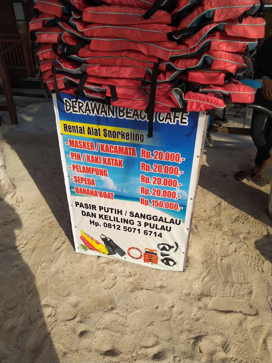 Derawan Beach CAFE & Cottage Photo Menu 1