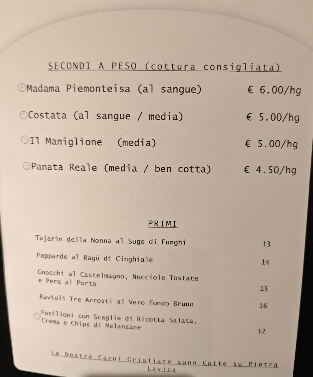 Bottega 50due Photo Menu 4