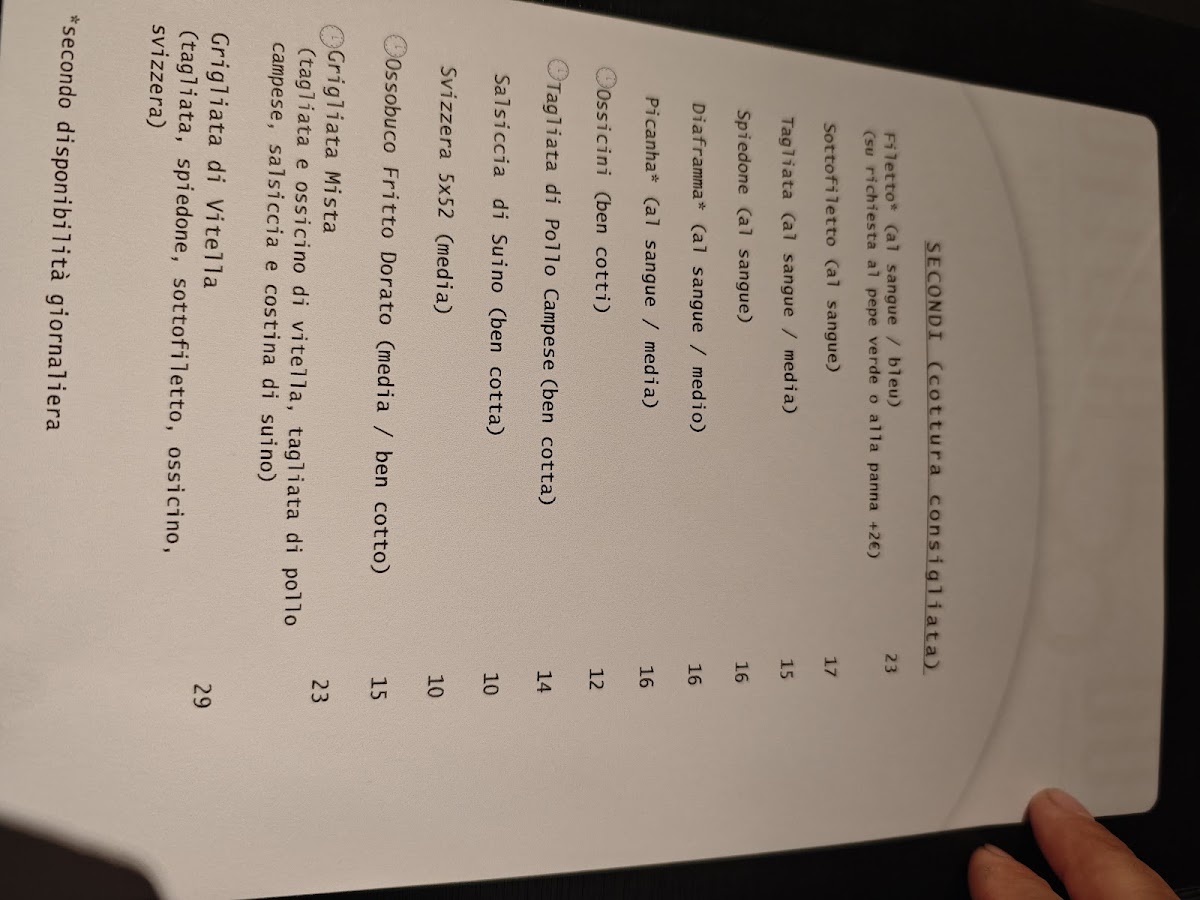 Bottega 50due Photo Menu 9