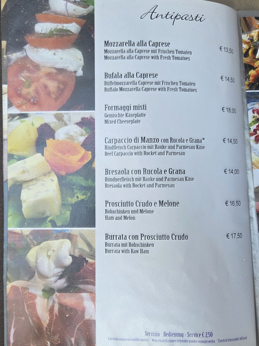 Bussola Photo Menu 4
