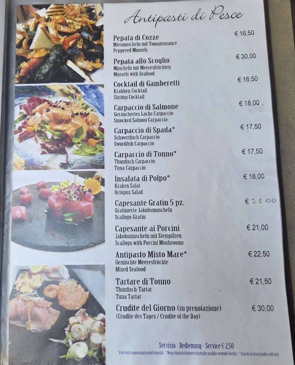 Bussola Photo Menu 9