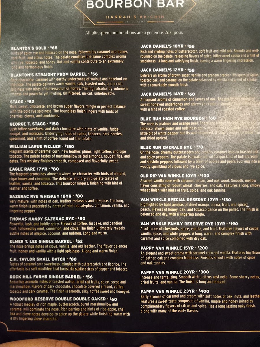 Chop, Block & Brew Photo Menu 4