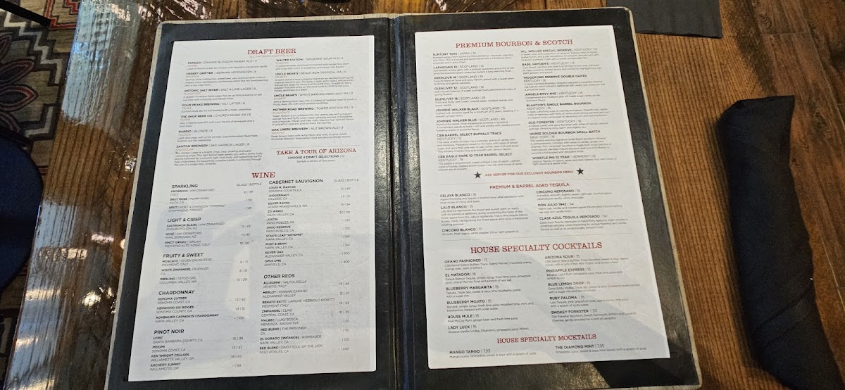 Chop, Block & Brew Photo Menu 9