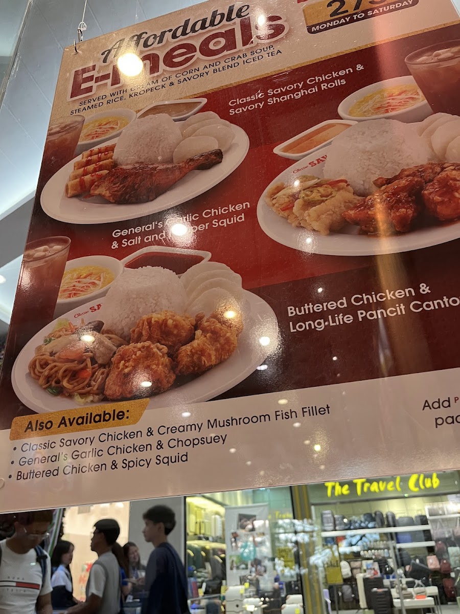 Classic Savory - SM City Baguio Photo Menu 10