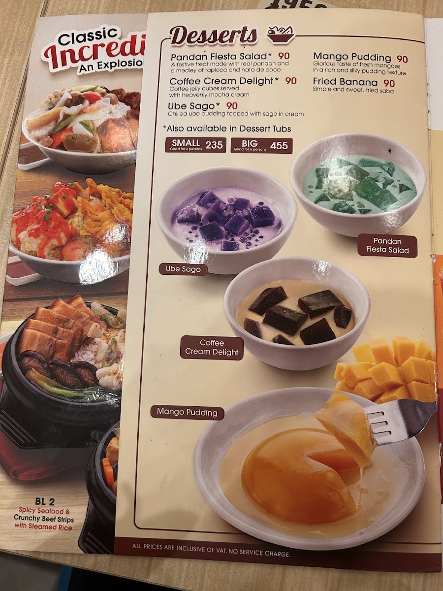 Classic Savory - SM City Baguio Photo Menu 6