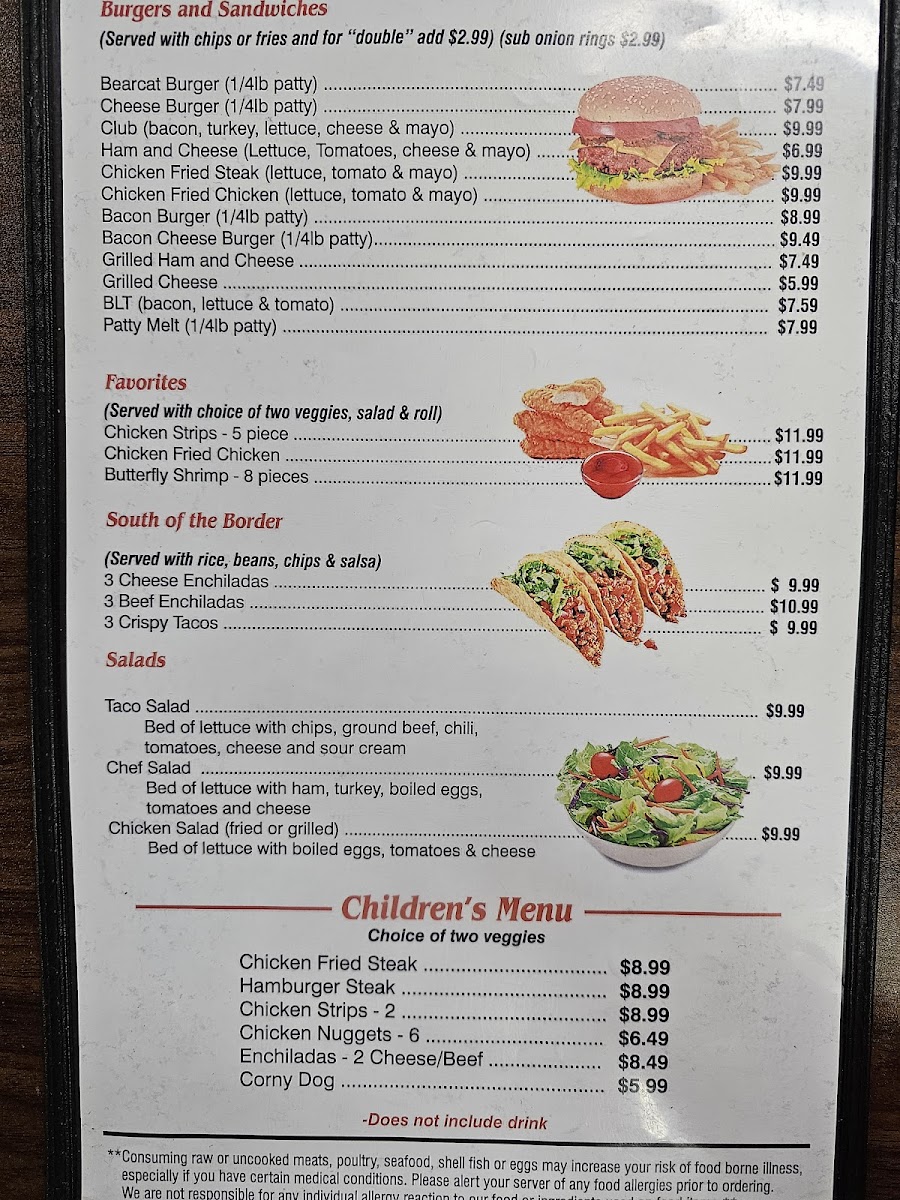 Aledo Diner Photo Menu 5