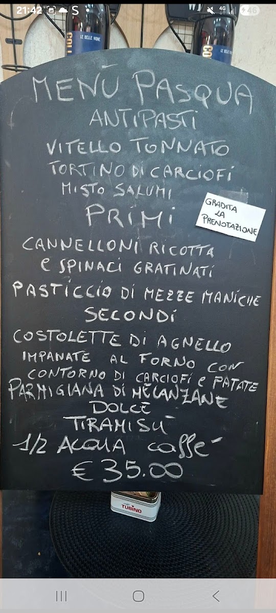 Cafe' Caravaggio Photo Menu 2