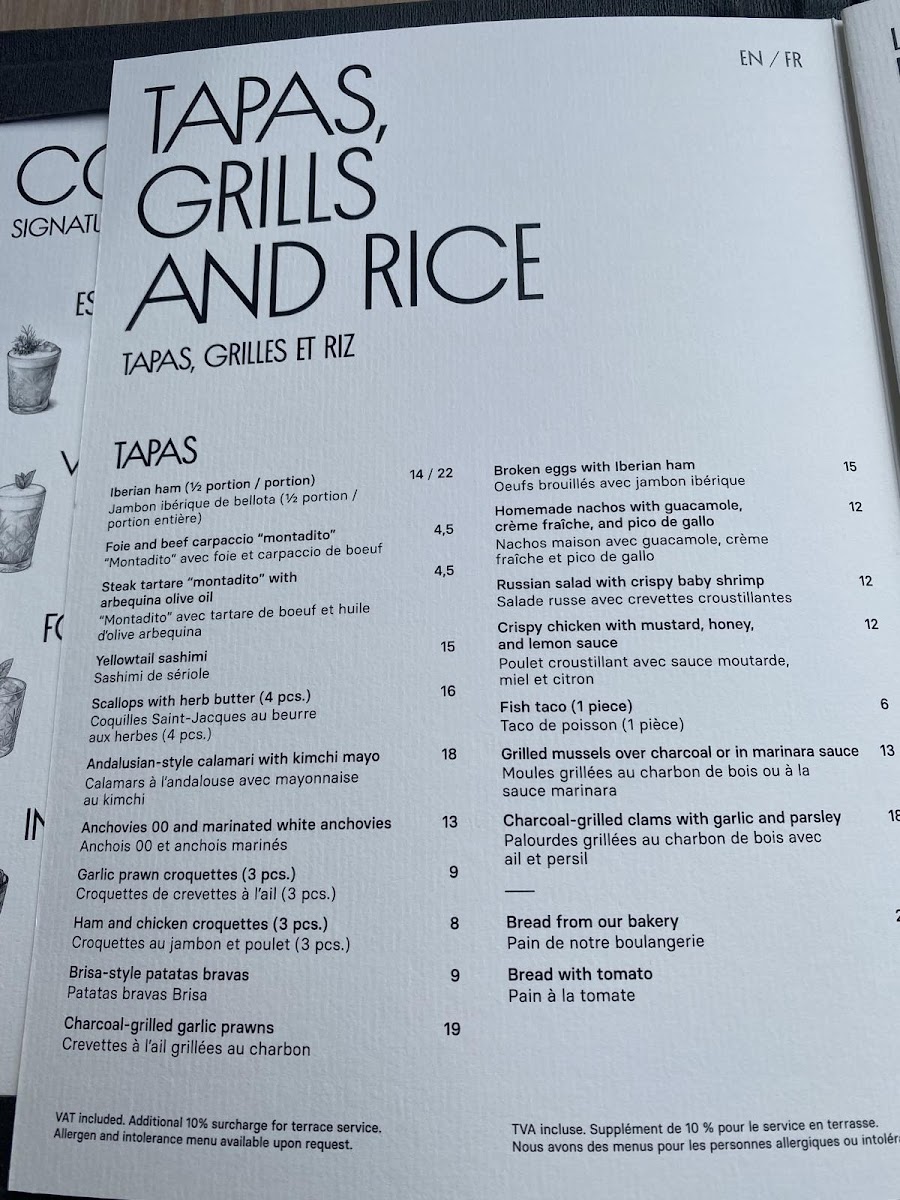 Restaurant Brisa Photo Menu 5