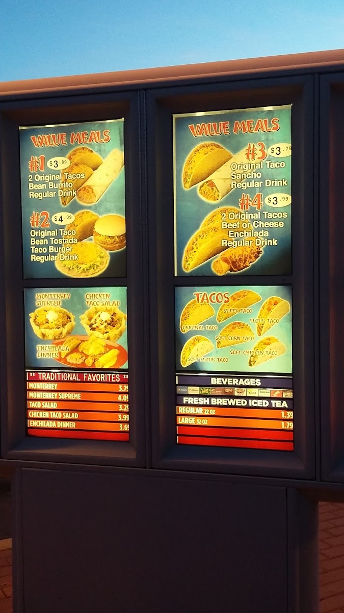 Taco Shop Photo Menu 2