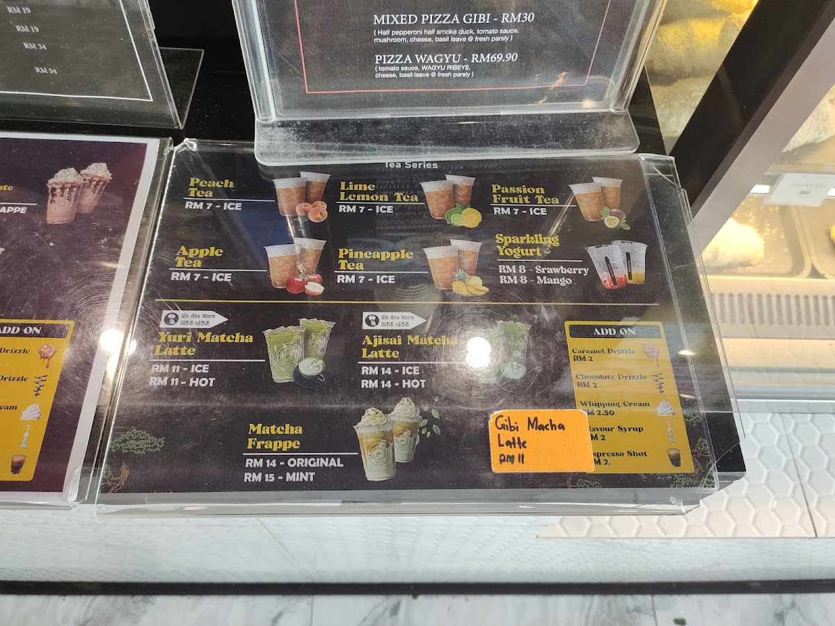 Gibi Coffee Gerik, Perak Photo Menu 1