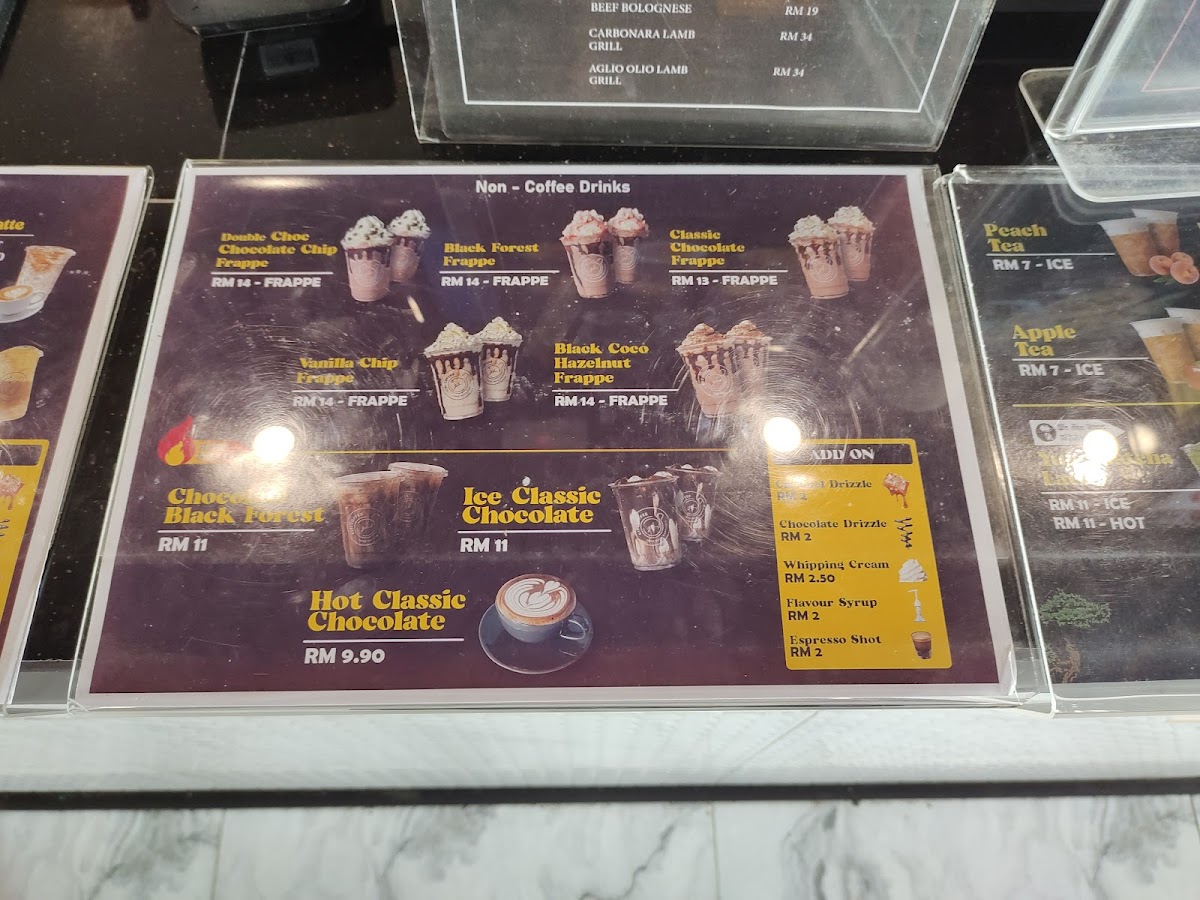 Gibi Coffee Gerik, Perak Photo Menu 4