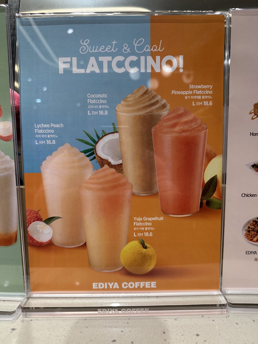 EDIYA COFFEE DT, Elmina Lakeside Mall Photo Menu 8