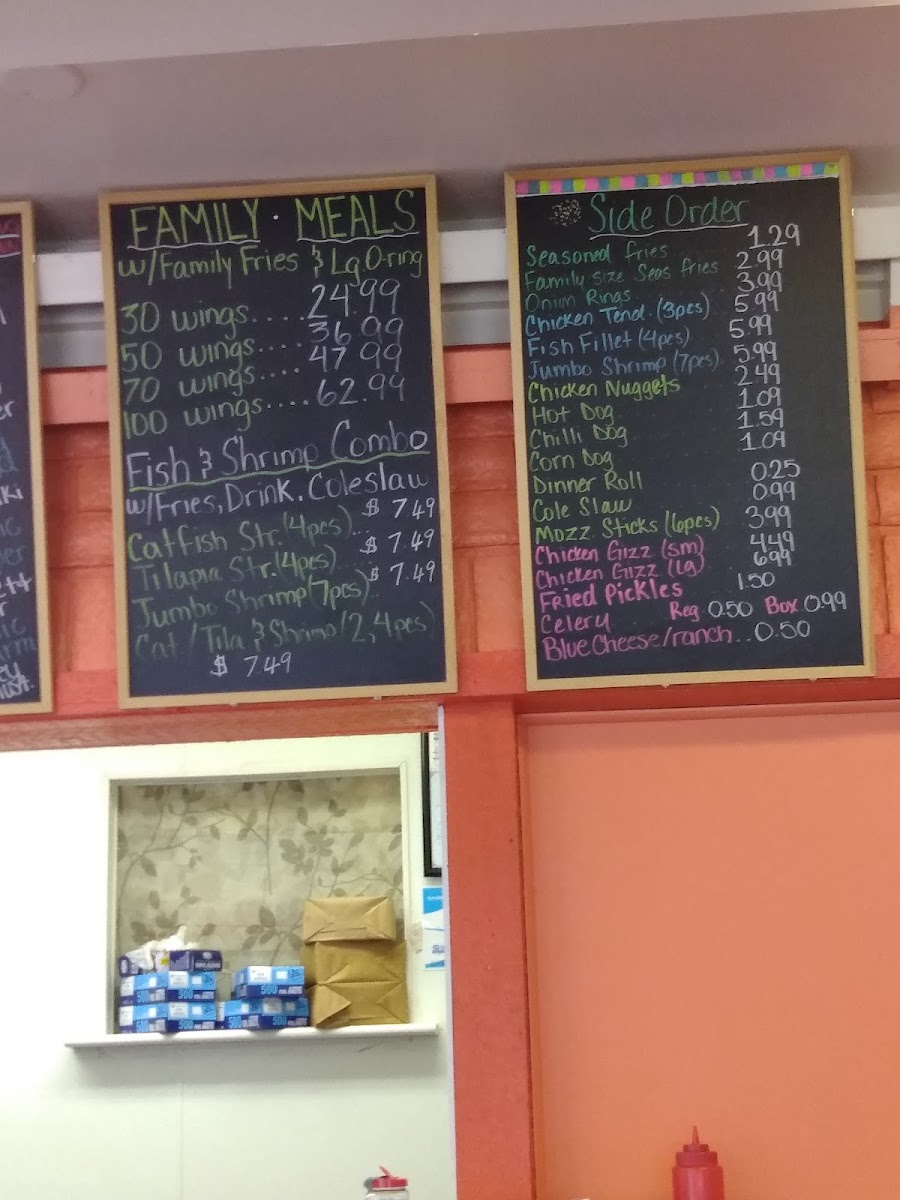 Wing Town Photo Menu 3