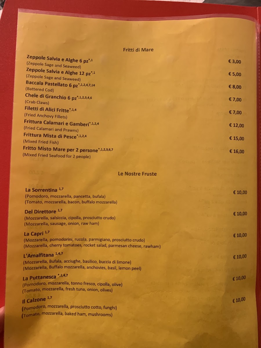 Pizzeria Anima e Passione Photo Menu 2