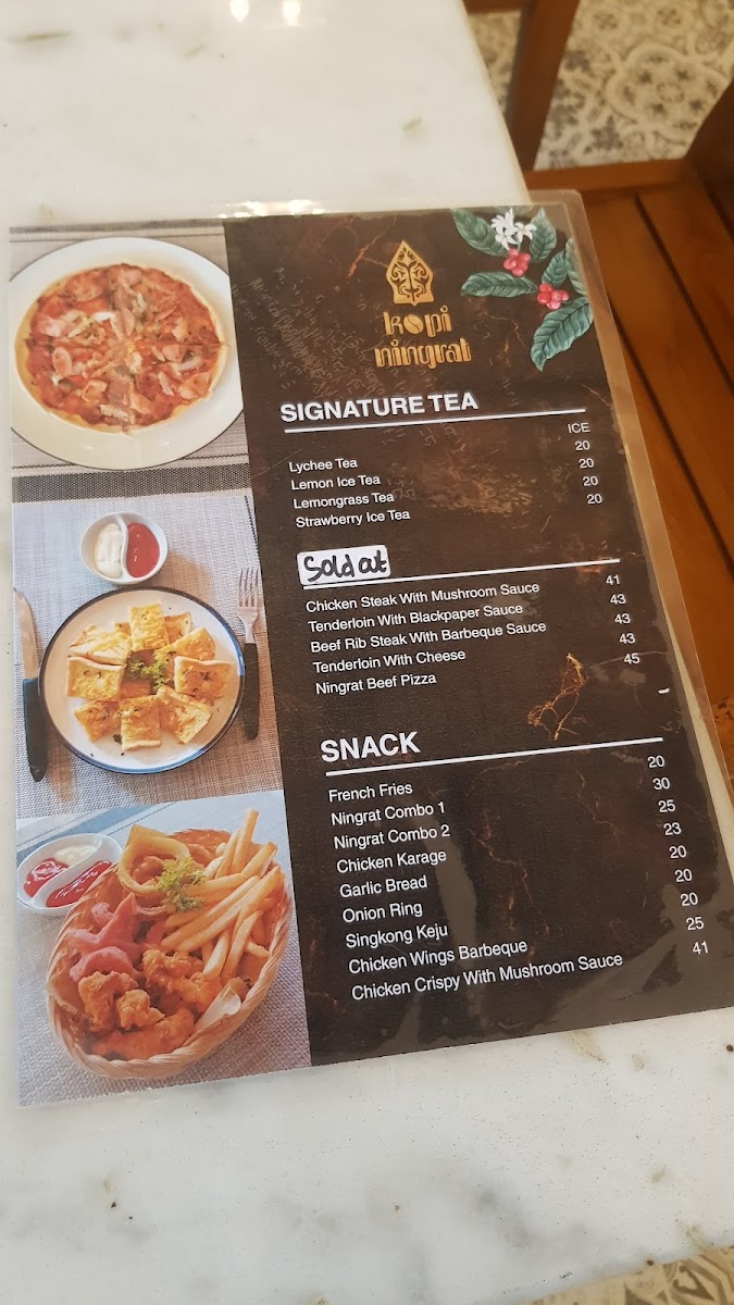 Ningrat Cafe Tuban Photo Menu 1