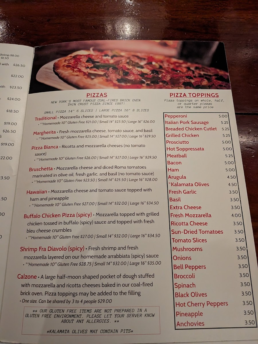 John's Pizzeria of Times Square Photo Menu 4