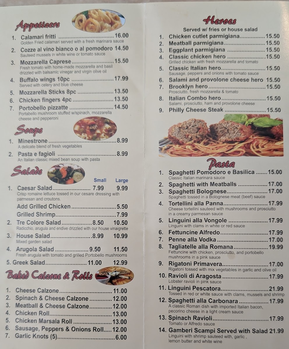 Piu Bello Buckhead Photo Menu 1
