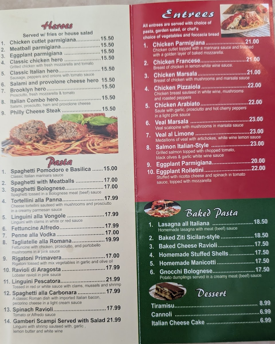 Piu Bello Buckhead Photo Menu 3