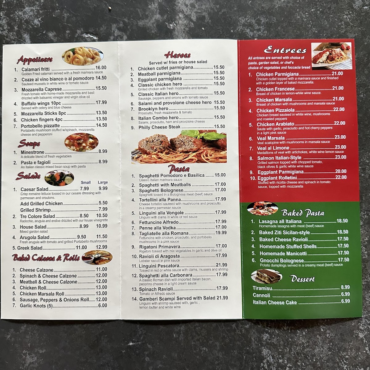 Piu Bello Buckhead Photo Menu 6