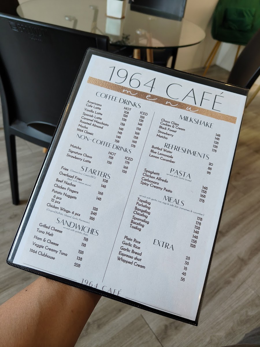 1964 Café Photo Menu 5