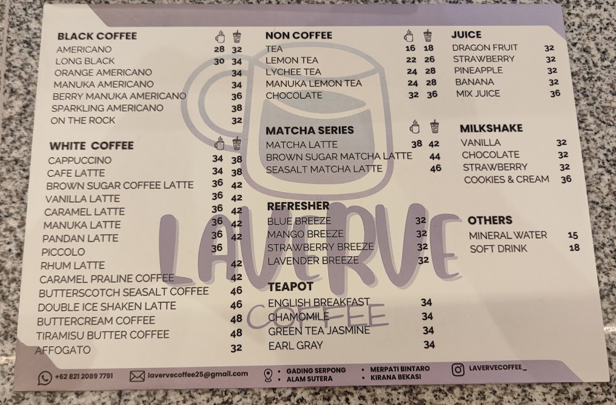 Nongkrong by Laverve Coffee Photo Menu 1