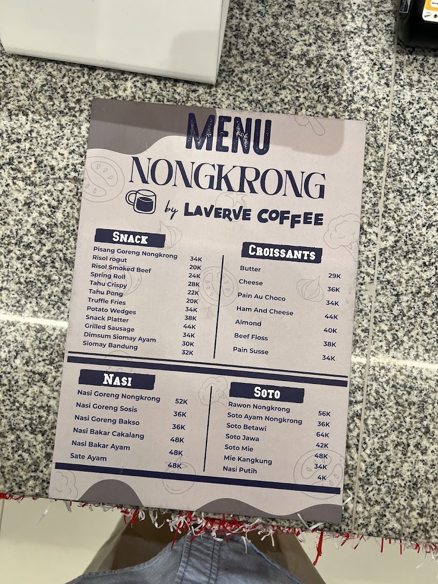 Nongkrong by Laverve Coffee Photo Menu 2