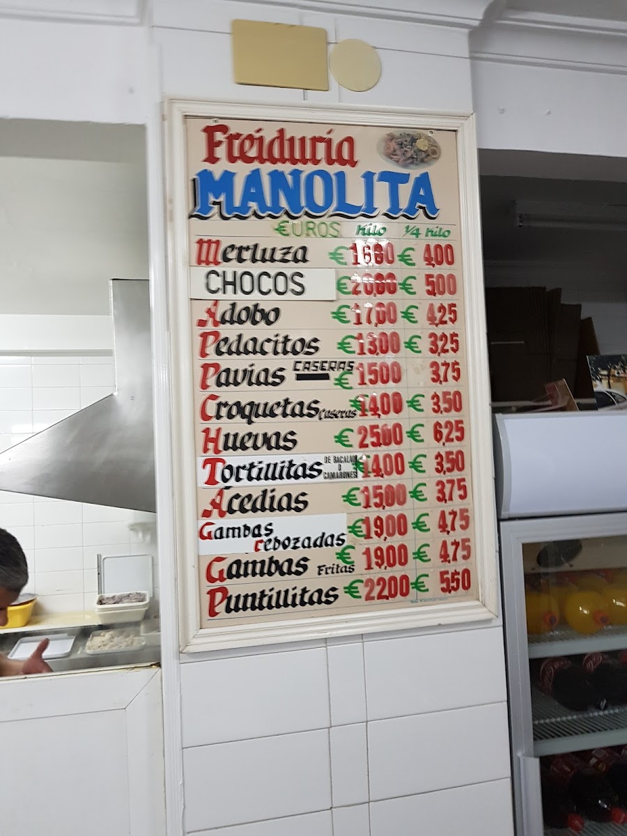 Freiduría Manolita Photo Menu 3