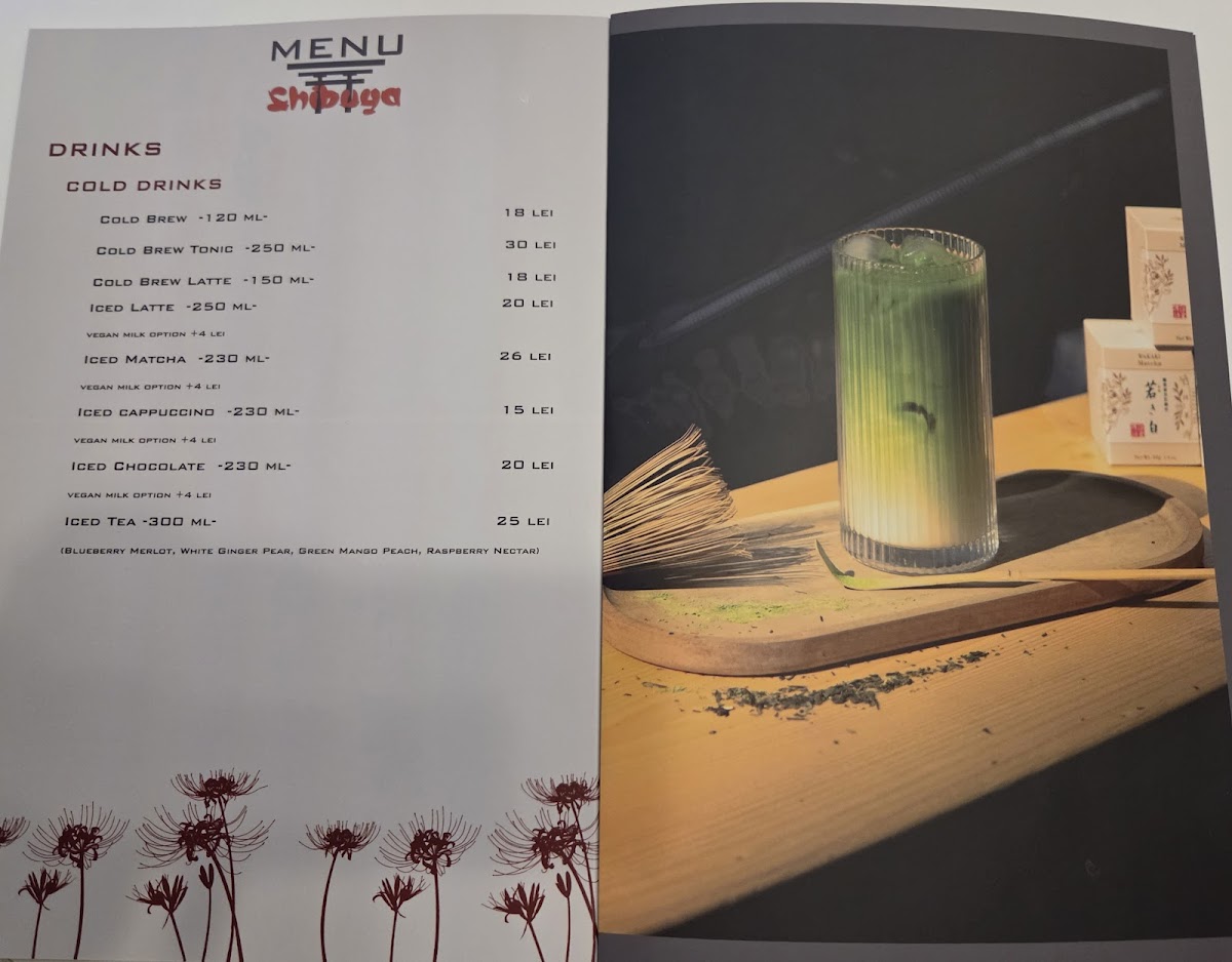 Shibuya Coffee Photo Menu 5