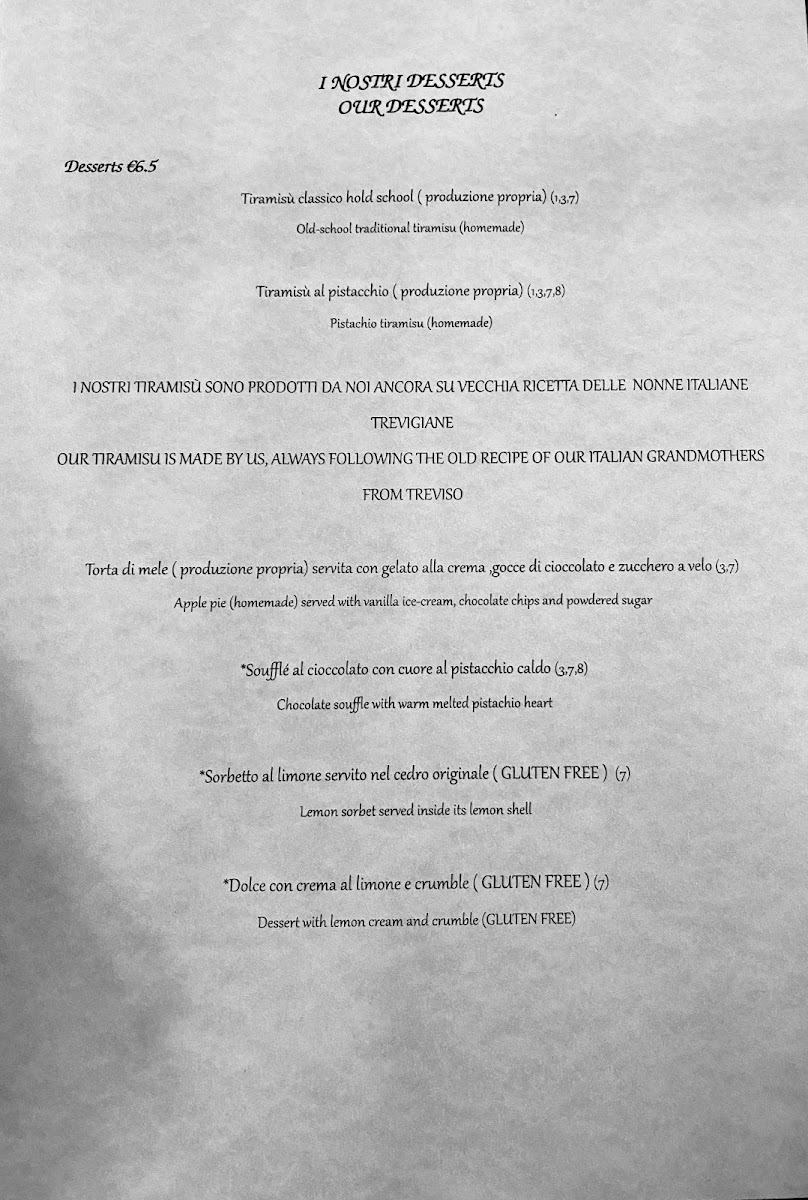 Ristorante del borgo Photo Menu 1