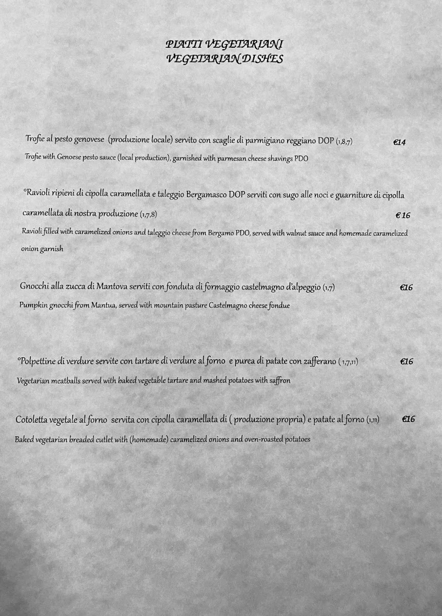 Ristorante del borgo Photo Menu 8