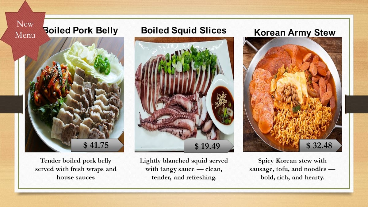 JIN SUL LUNG TANG Photo Menu 5