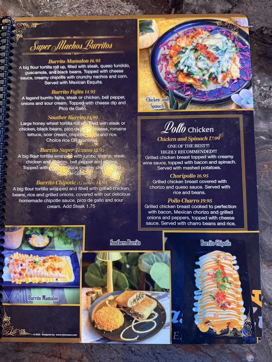 Casa Azul Mexican Kitchen Gastonia Photo Menu 7