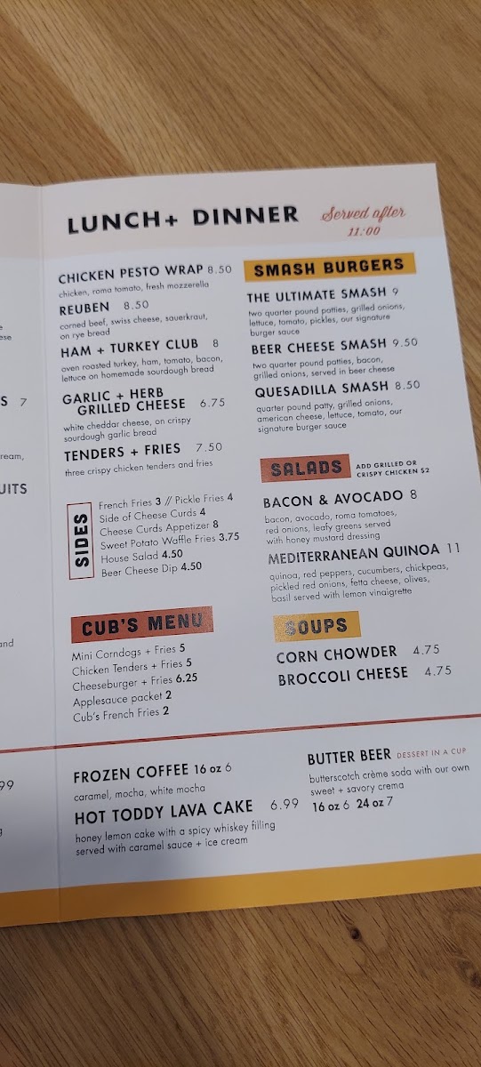 Wild Fox Cafe - Kidron, OH Photo Menu 7