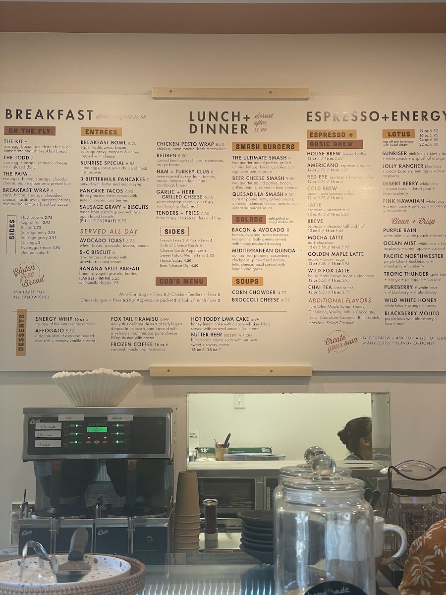 Wild Fox Cafe - Kidron, OH Photo Menu 8