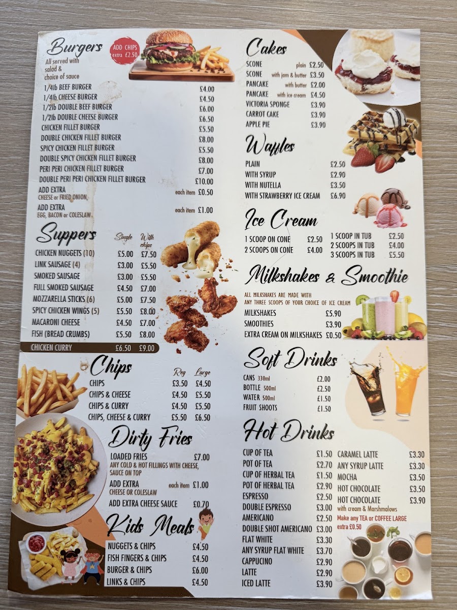 Café Ben ’n’ Sen Photo Menu 3