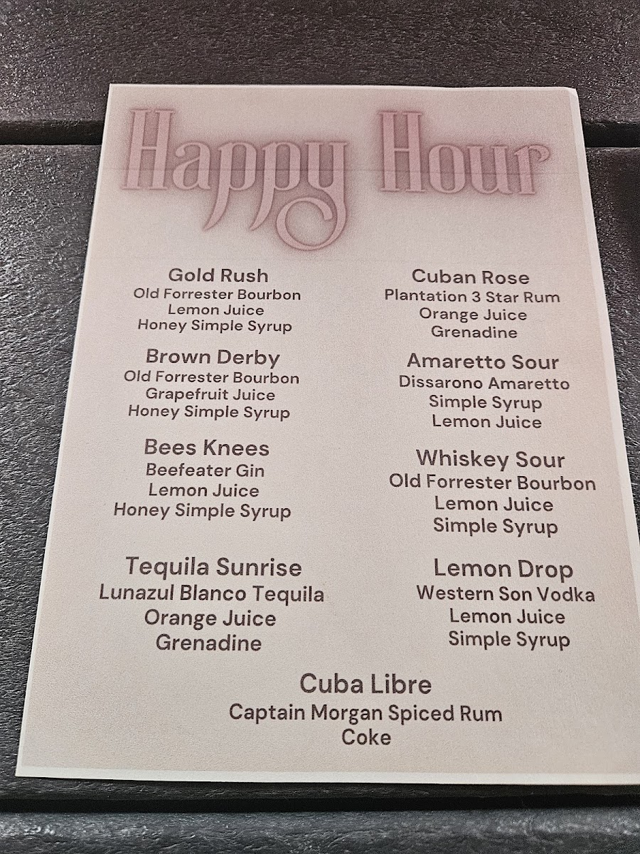 The 'Sip Taproom Photo Menu 6
