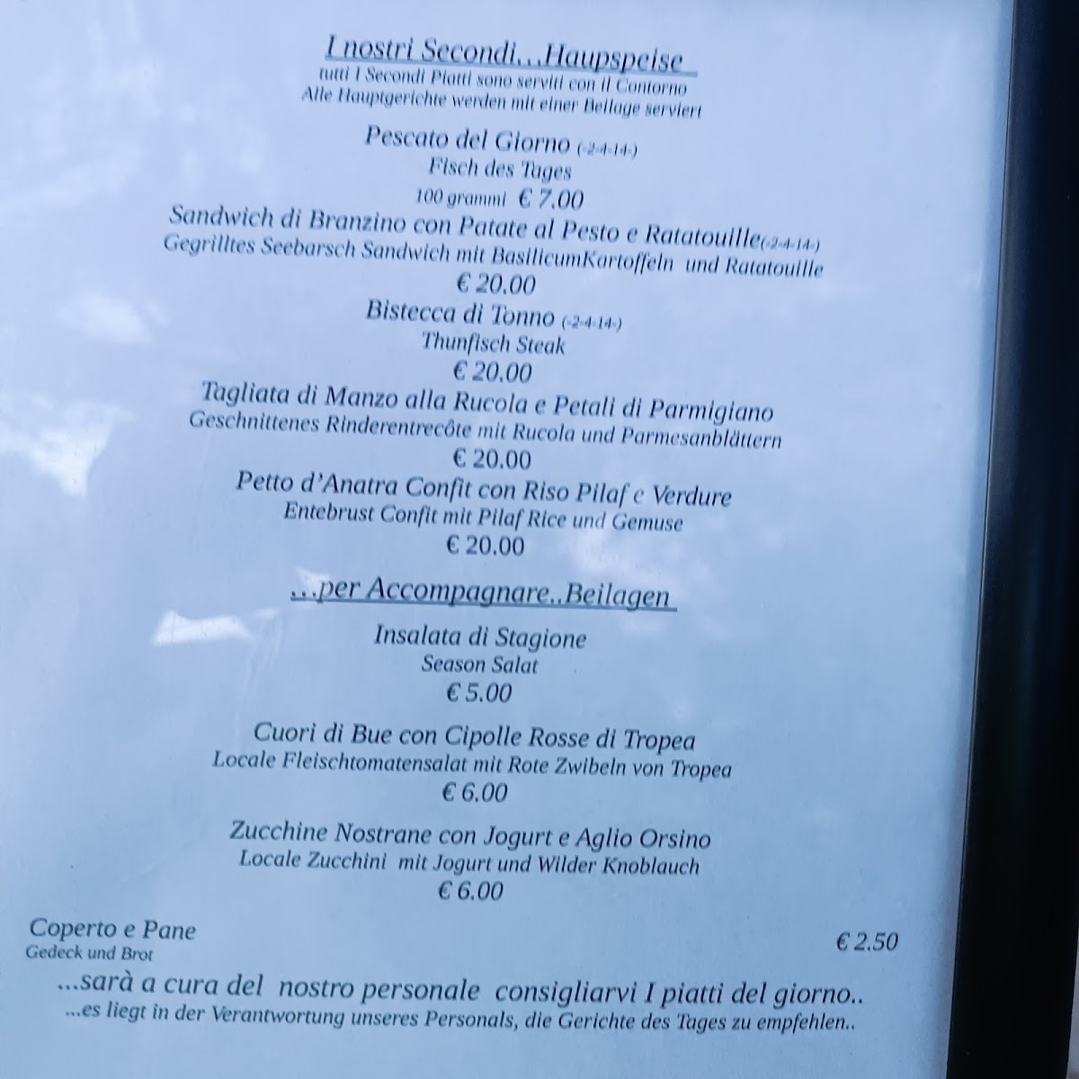 Bistrot Ratatouille Photo Menu 4