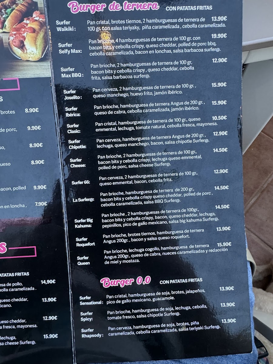 Restaurante Hamburguesería La Surfer@ Photo Menu 7