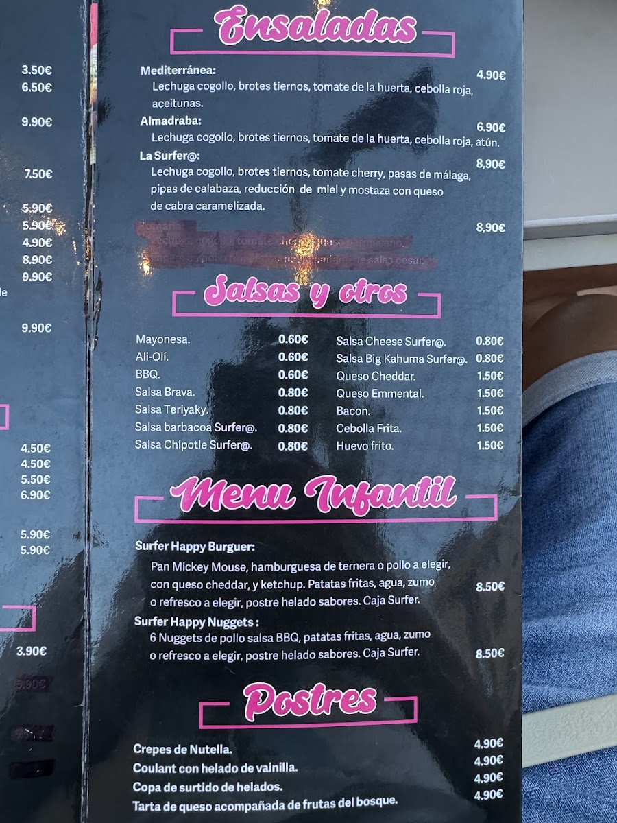 Restaurante Hamburguesería La Surfer@ Photo Menu 8