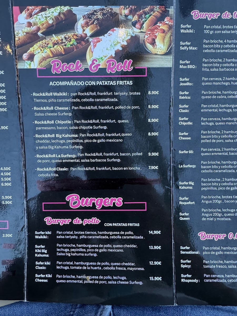 Restaurante Hamburguesería La Surfer@ Photo Menu 9