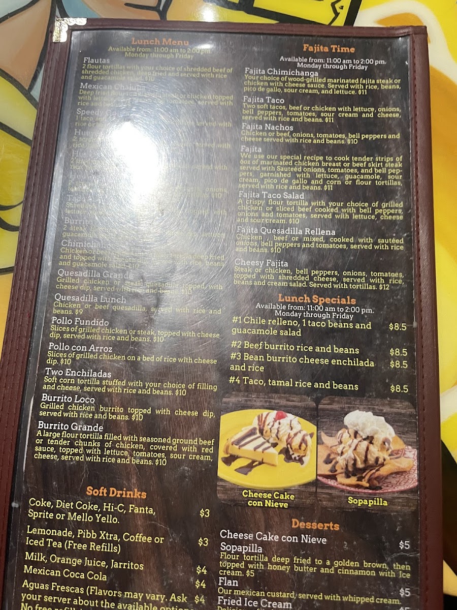 El Mezcal Mexican Grill Photo Menu 6