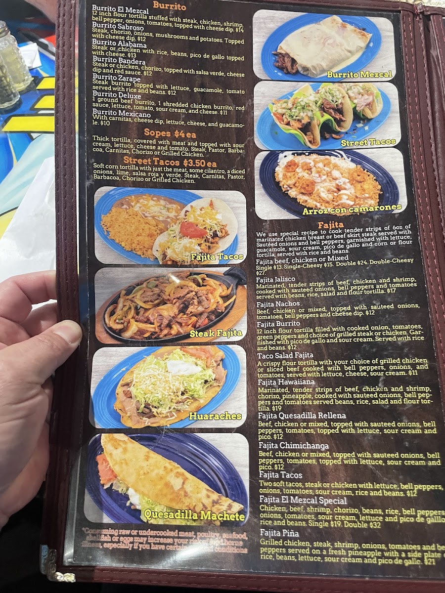 El Mezcal Mexican Grill Photo Menu 7